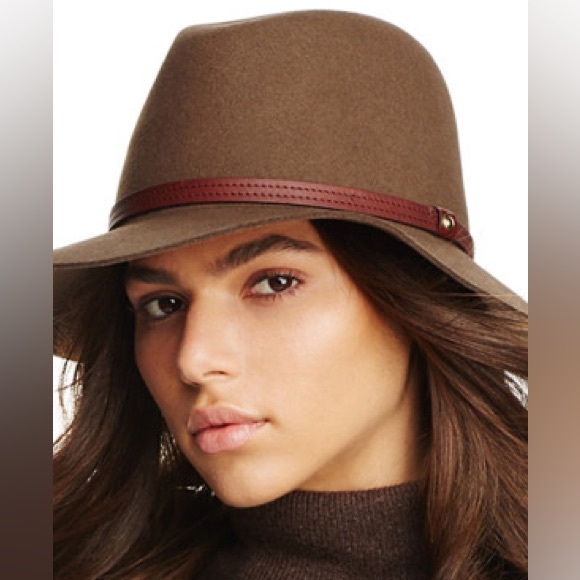 NWOT Rag & Bone Floppy Brim Fedora Size: Small Color: Pecan - Picture 2 of 7